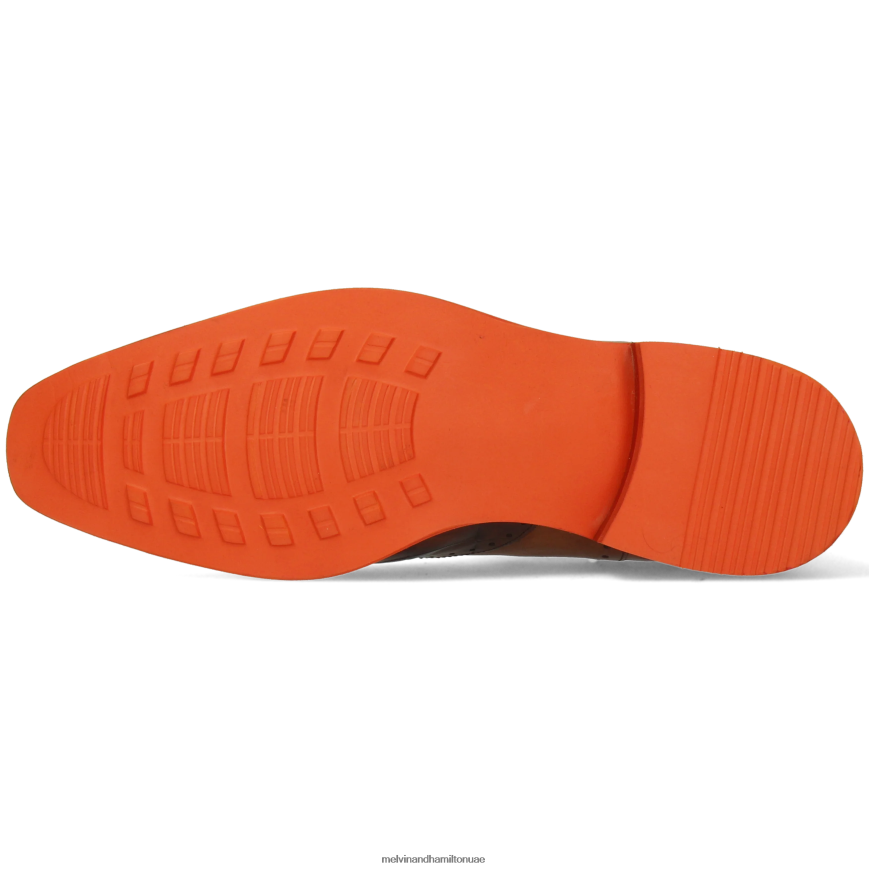 جيف 35 بني Melvin & Hamilton رجال جزمة الكاحل 42XF2X124