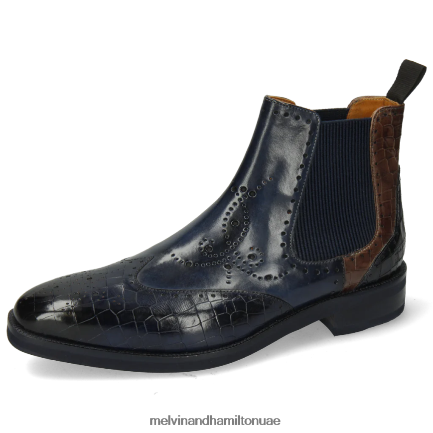 جيف 35 أزرق Melvin & Hamilton رجال جزمة الكاحل 42XF2X137