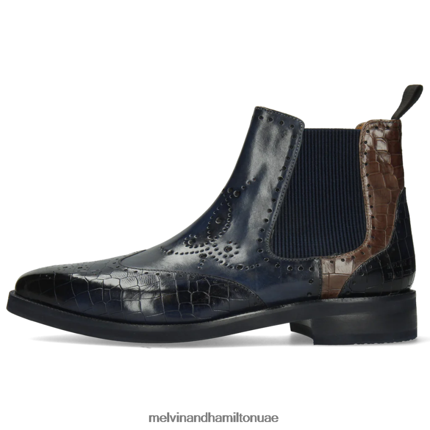 جيف 35 أزرق Melvin & Hamilton رجال جزمة الكاحل 42XF2X137