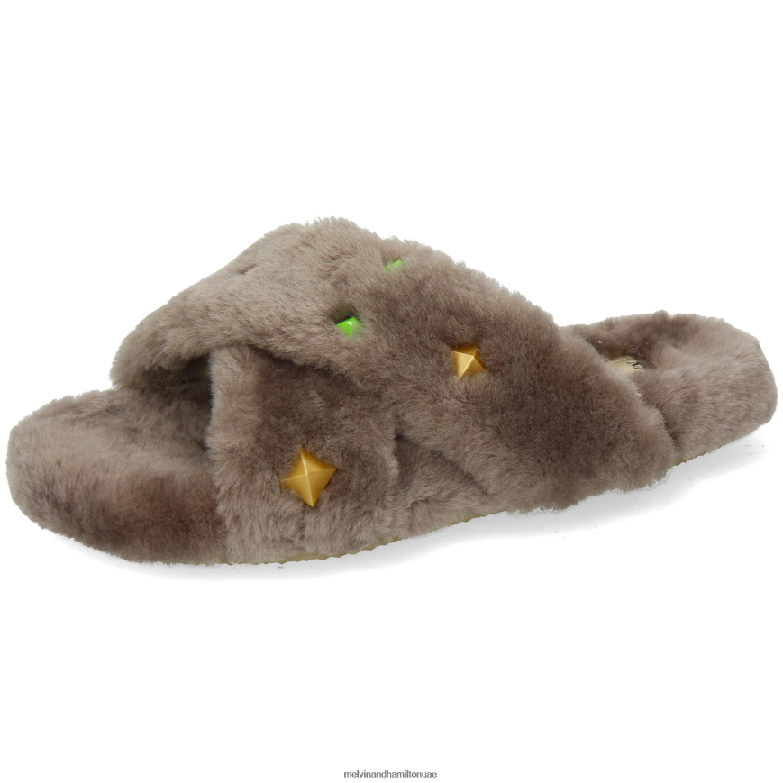 ويلما 36 رمادي Melvin & Hamilton نحيف البغال 42XF2X1711