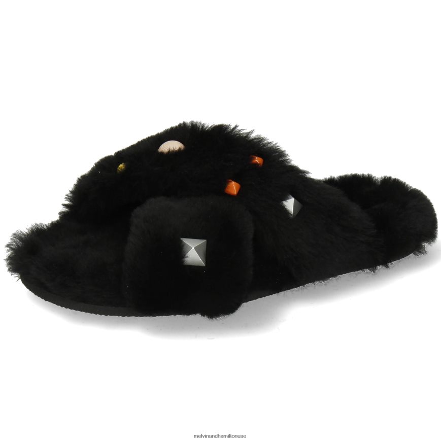 ويلما 36 أسود Melvin & Hamilton نحيف البغال 42XF2X1765