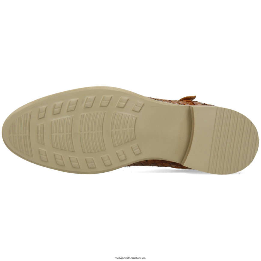 كلينت 36 بني Melvin & Hamilton رجال أحذية الراهب 42XF2X335