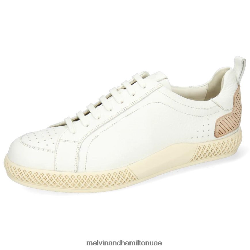 هارفي 36 أبيض Melvin & Hamilton رجال أحذية رياضية 42XF2X642