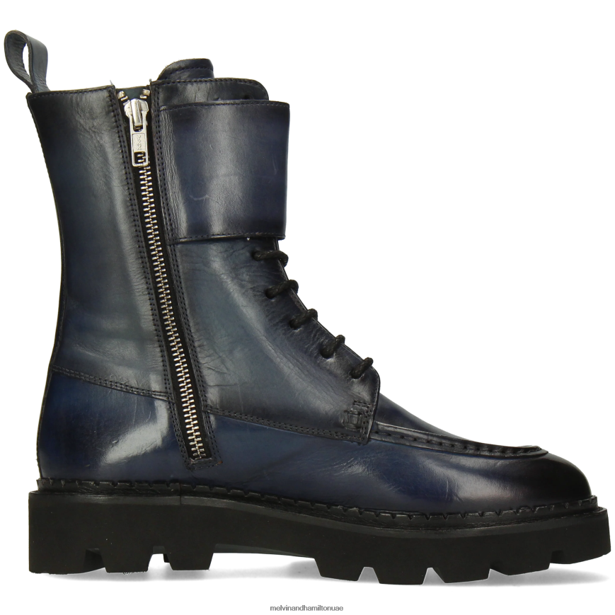 اليشم 37 أزرق Melvin & Hamilton نحيف أحذية 42XF2X1147