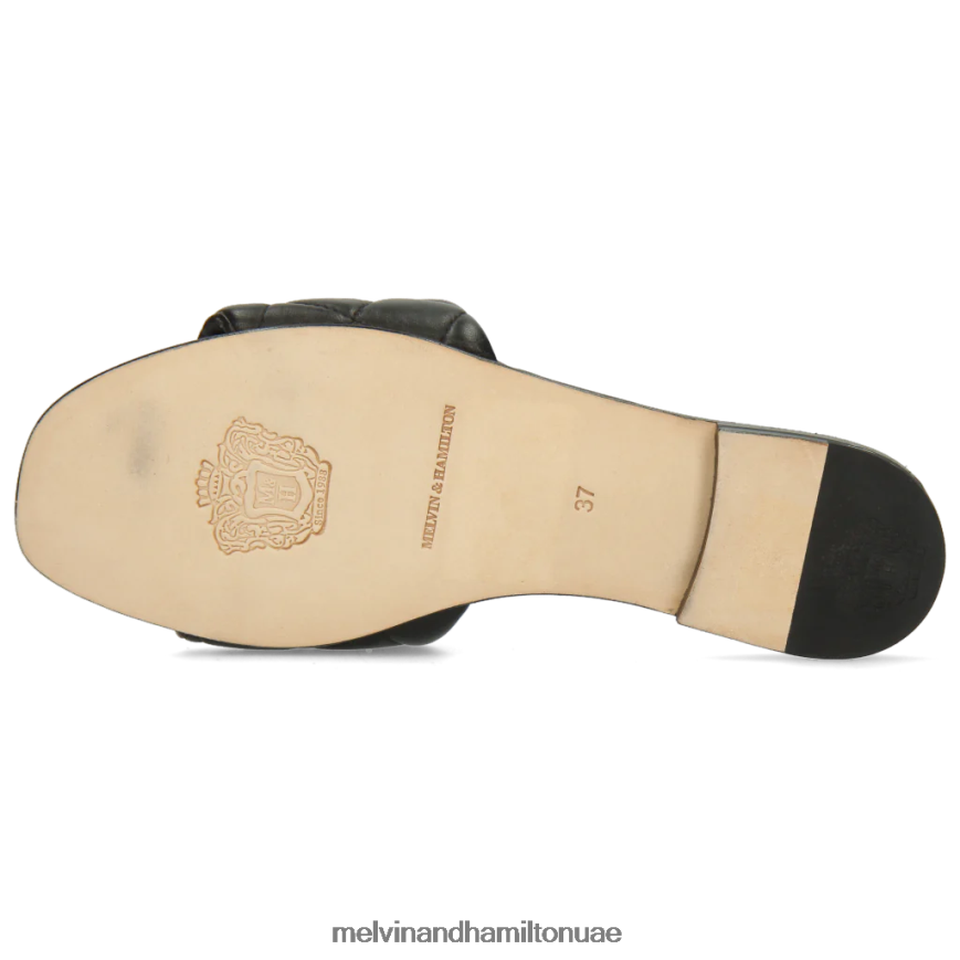إلودي 37 أسود Melvin & Hamilton نحيف البغال 42XF2X1747