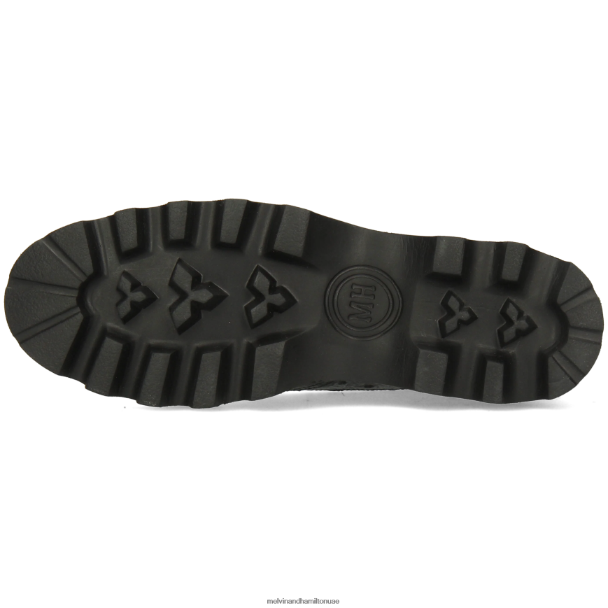 ميغان 38 أسود Melvin & Hamilton نحيف أحذية 42XF2X1187