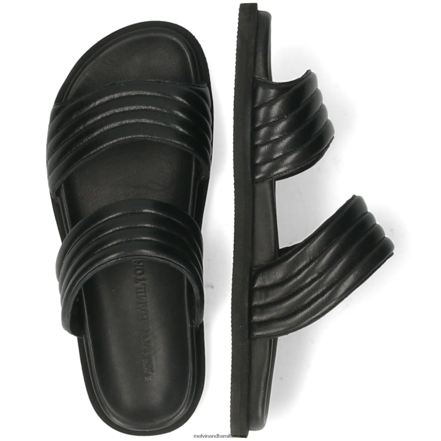 ويلما 38 أسود Melvin & Hamilton نحيف البغال 42XF2X1679