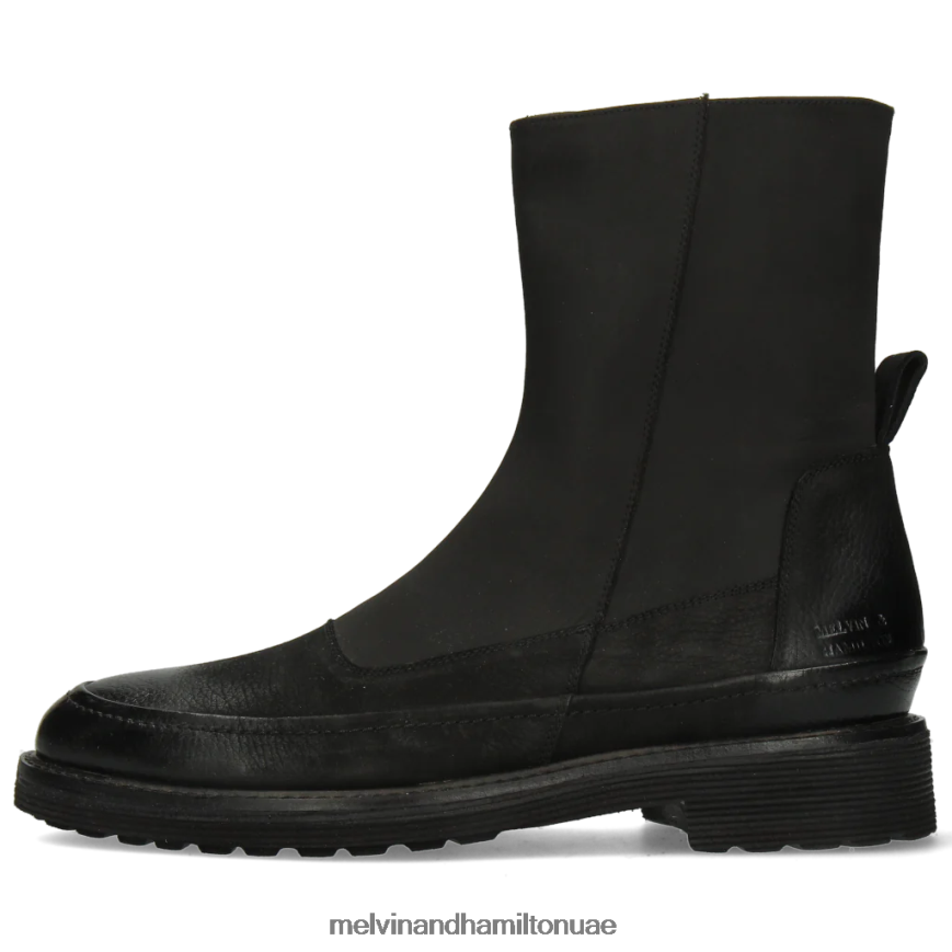 تريفور 39 أسود Melvin & Hamilton رجال جزمة الكاحل 42XF2X135