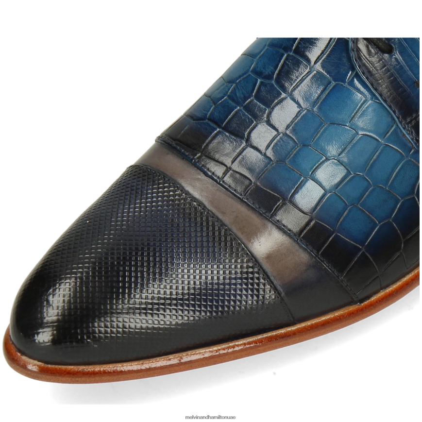 توني 39 أزرق Melvin & Hamilton رجال أحذية ديربي 42XF2X543