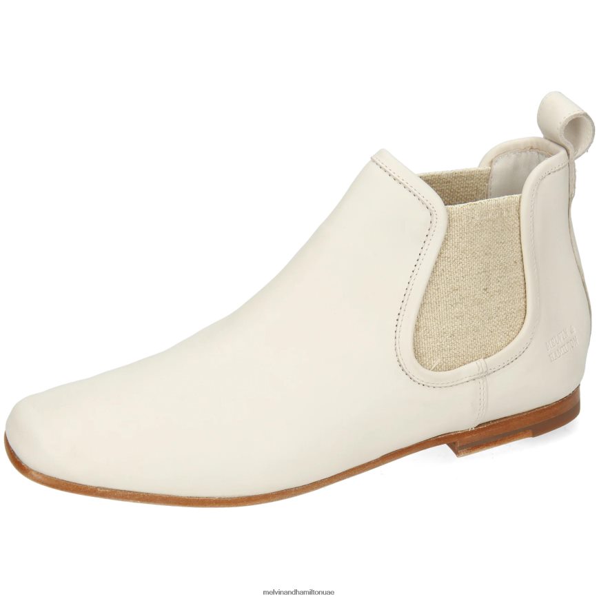 كاميلا 3 اللون البيج Melvin & Hamilton نحيف جزمة الكاحل 42XF2X1008