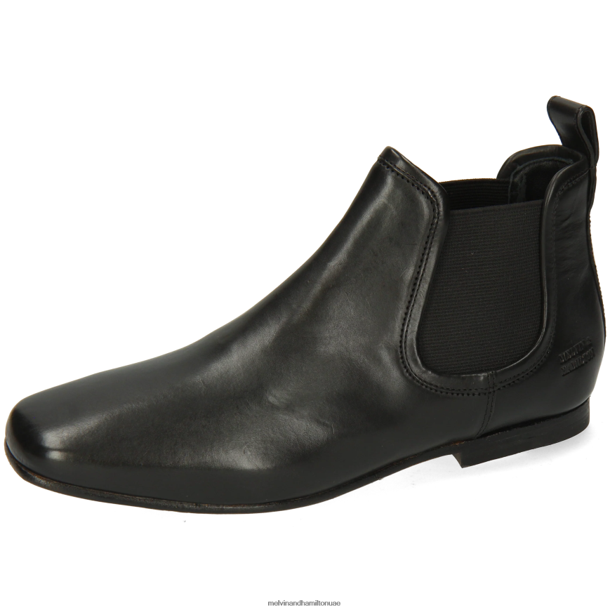 كاميلا 3 أسود Melvin & Hamilton نحيف جزمة الكاحل 42XF2X1015