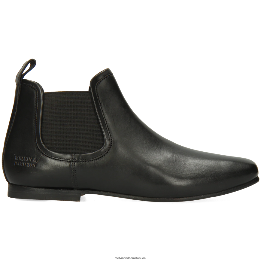 كاميلا 3 أسود Melvin & Hamilton نحيف جزمة الكاحل 42XF2X1015