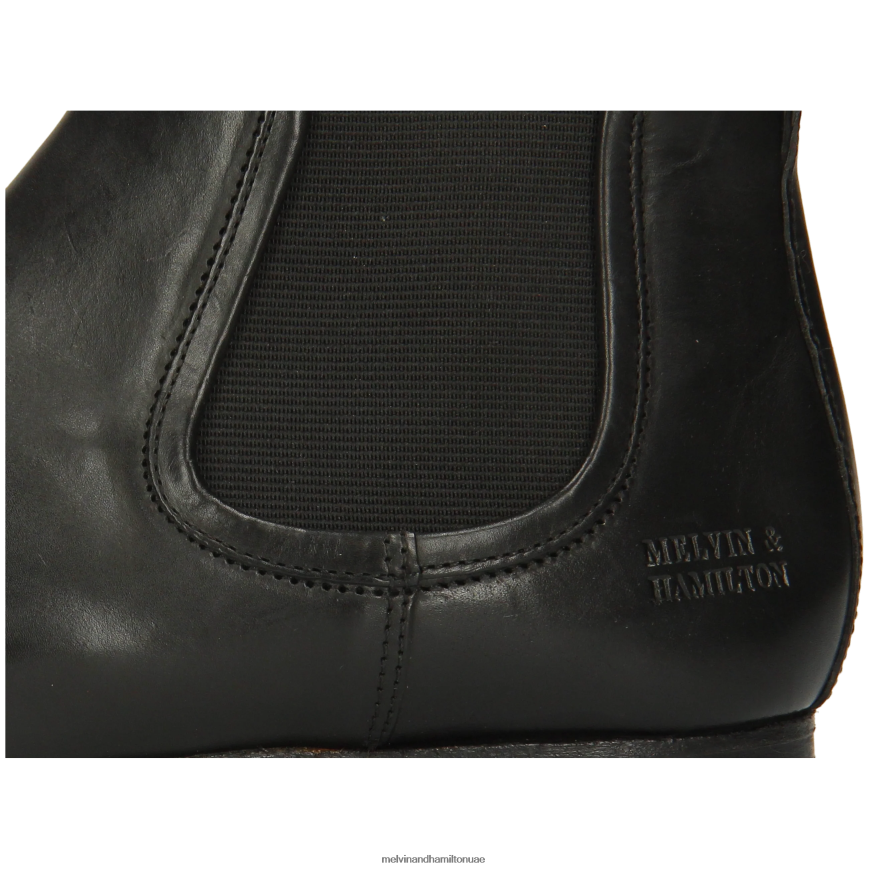 كاميلا 3 أسود Melvin & Hamilton نحيف جزمة الكاحل 42XF2X1015