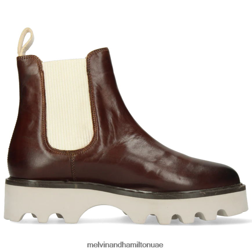 ميغان 3 ص بني Melvin & Hamilton نحيف جزمة الكاحل 42XF2X1065