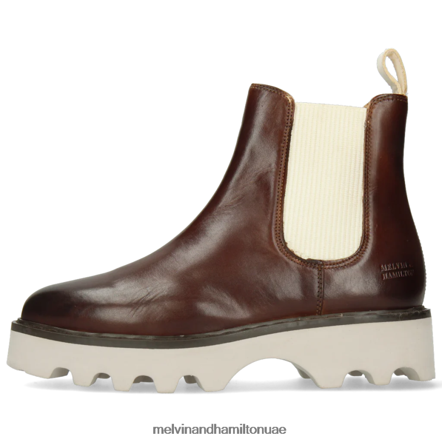 ميغان 3 ص بني Melvin & Hamilton نحيف جزمة الكاحل 42XF2X1065