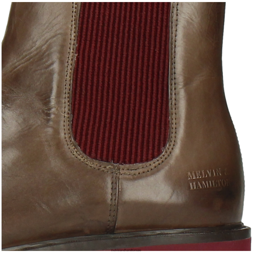 ميغان 3 ص رمادي Melvin & Hamilton نحيف جزمة الكاحل 42XF2X1124