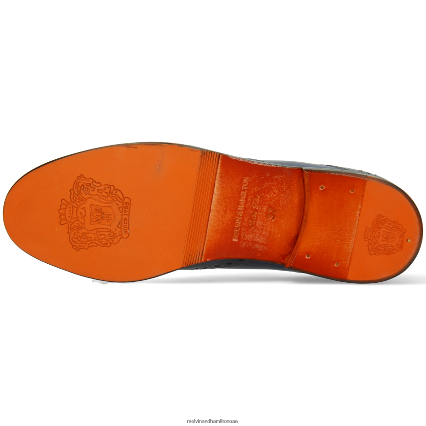 اميلي 3 أزرق Melvin & Hamilton نحيف أحذية ديربي 42XF2X1499