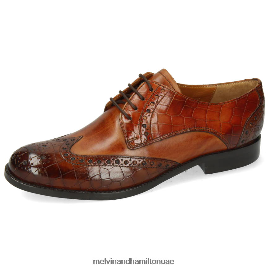 اميلي 3 بني Melvin & Hamilton نحيف أحذية ديربي 42XF2X1519