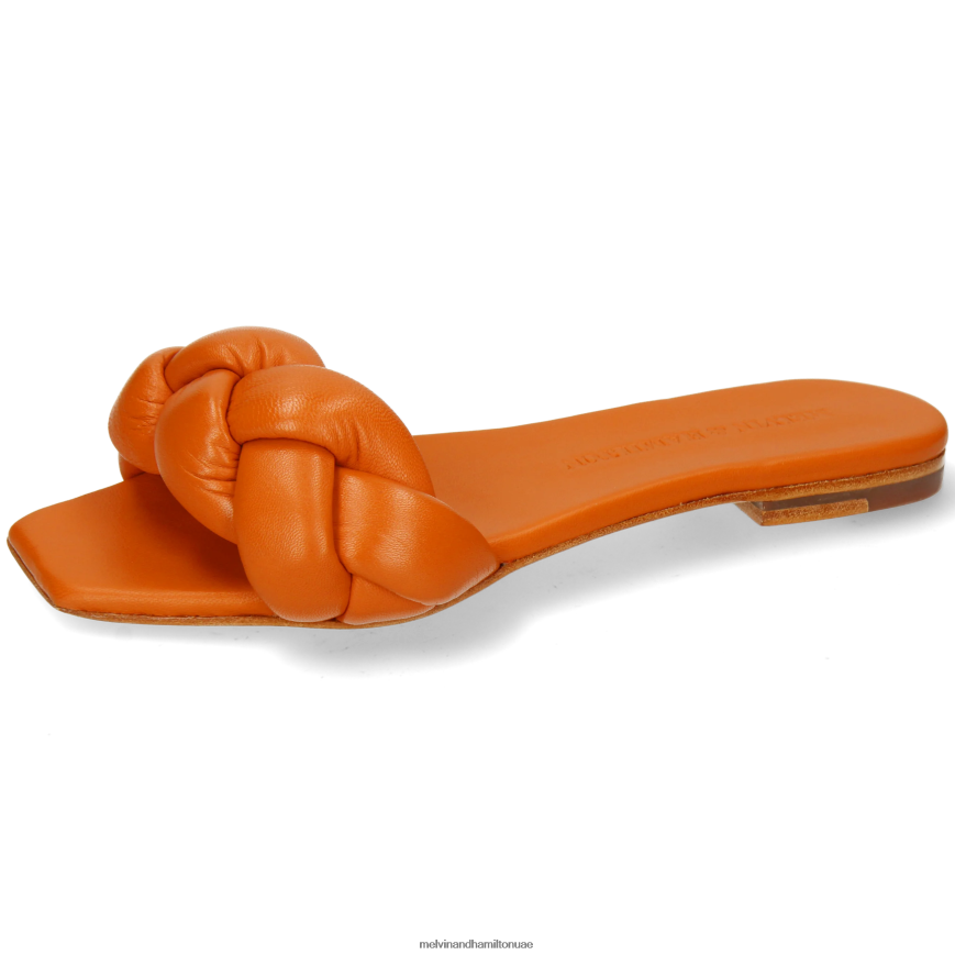 ساندرين 3 البرتقالي Melvin & Hamilton نحيف البغال 42XF2X1536