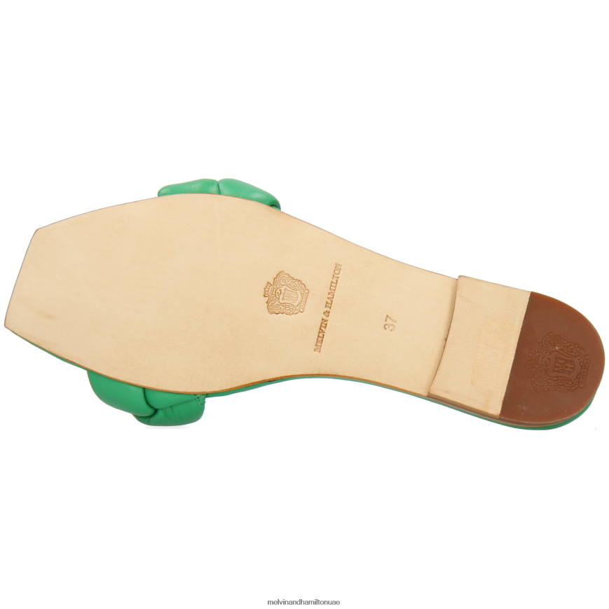 ساندرين 3 أخضر Melvin & Hamilton نحيف البغال 42XF2X1582