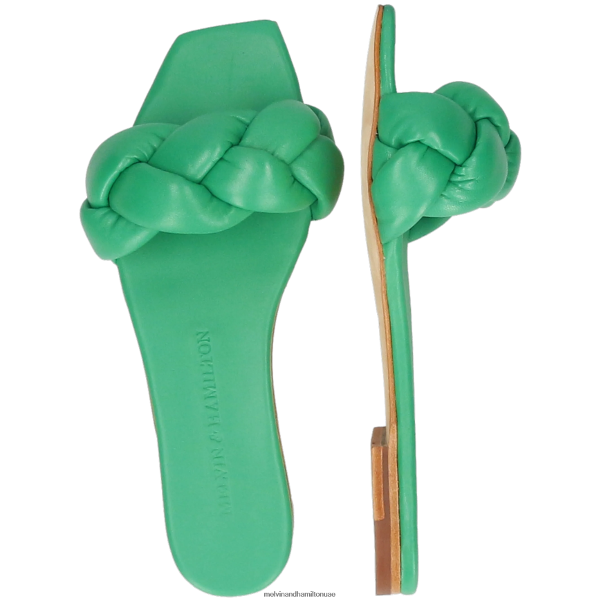 ساندرين 3 أخضر Melvin & Hamilton نحيف البغال 42XF2X1582