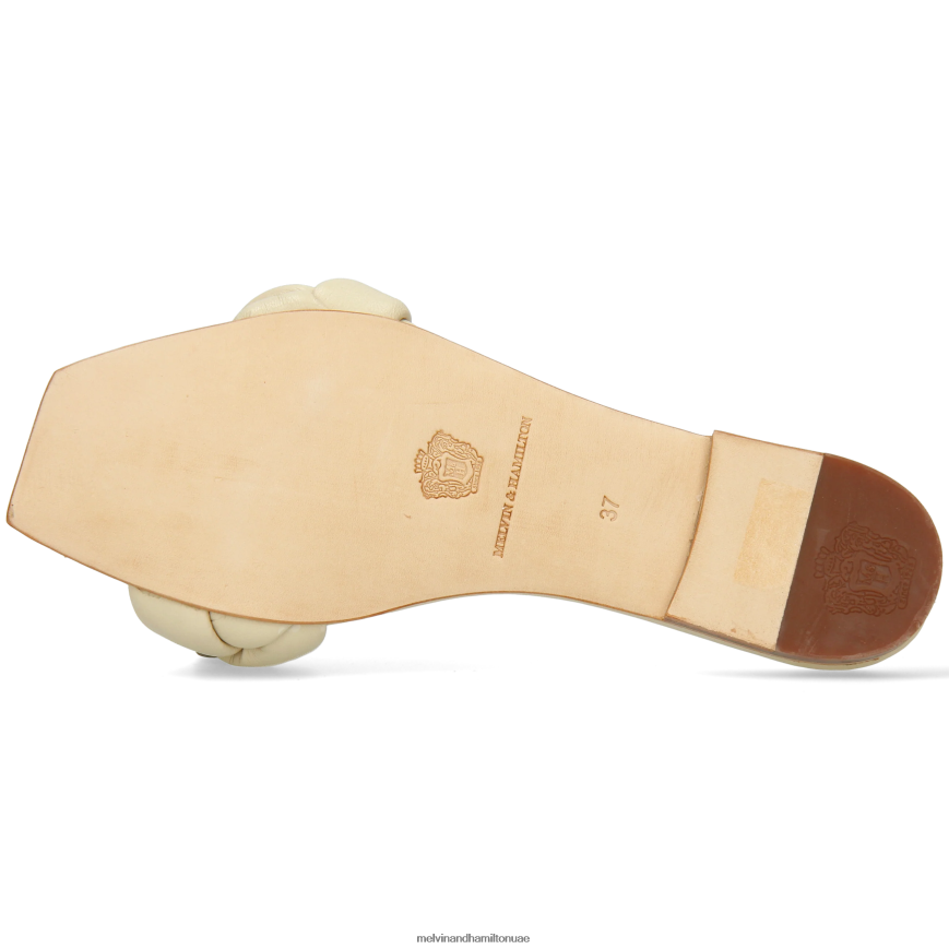 ساندرين 3 أبيض Melvin & Hamilton نحيف البغال 42XF2X1619