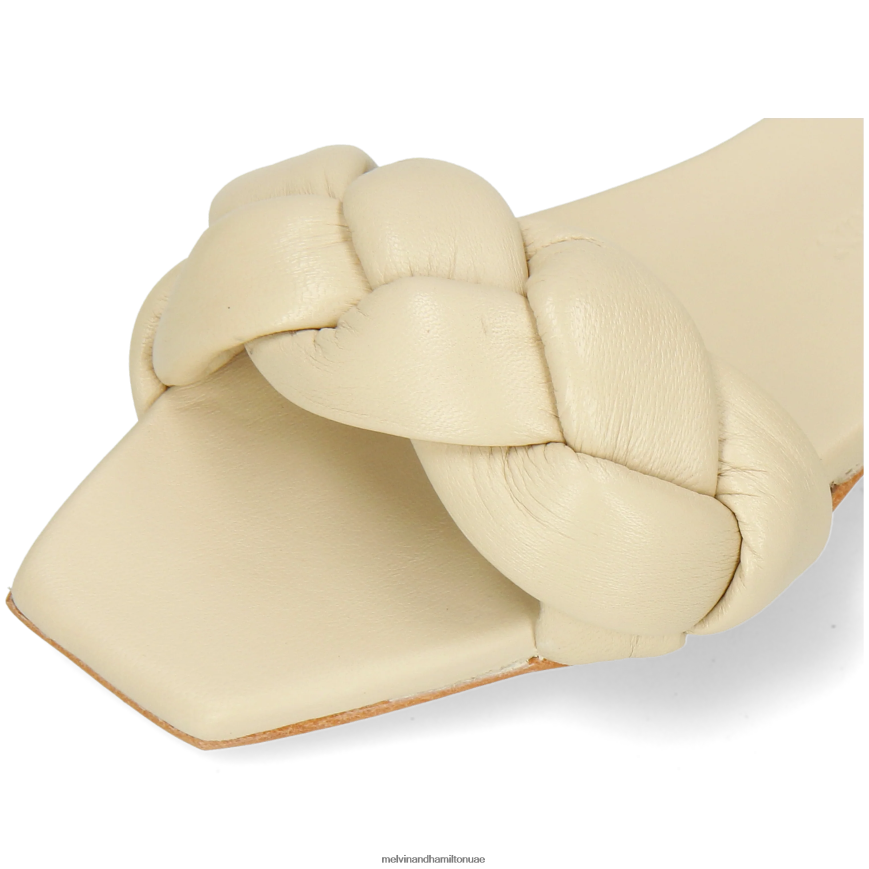 ساندرين 3 أبيض Melvin & Hamilton نحيف البغال 42XF2X1619