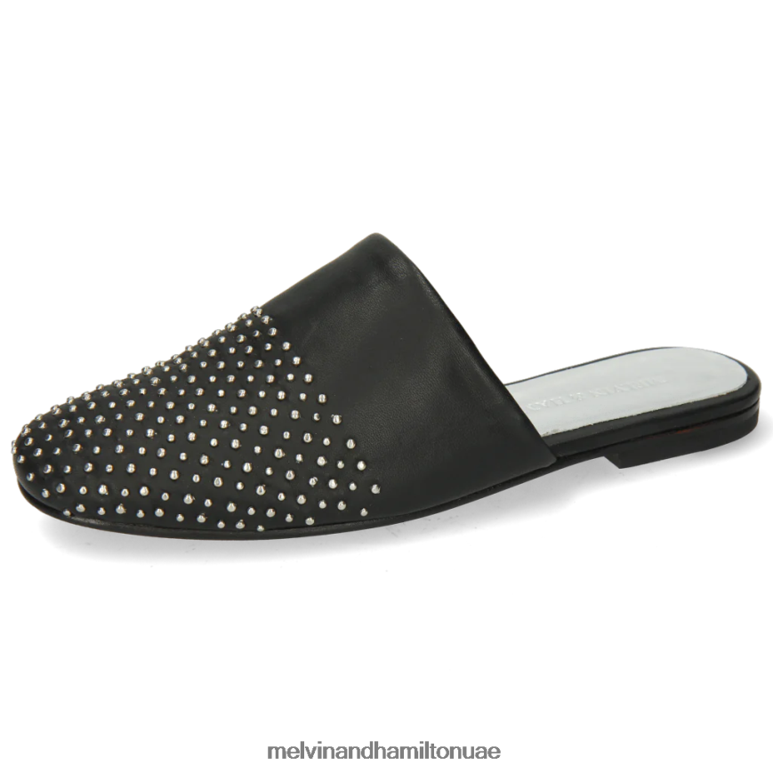 ماندي 3 أسود Melvin & Hamilton نحيف البغال 42XF2X1668