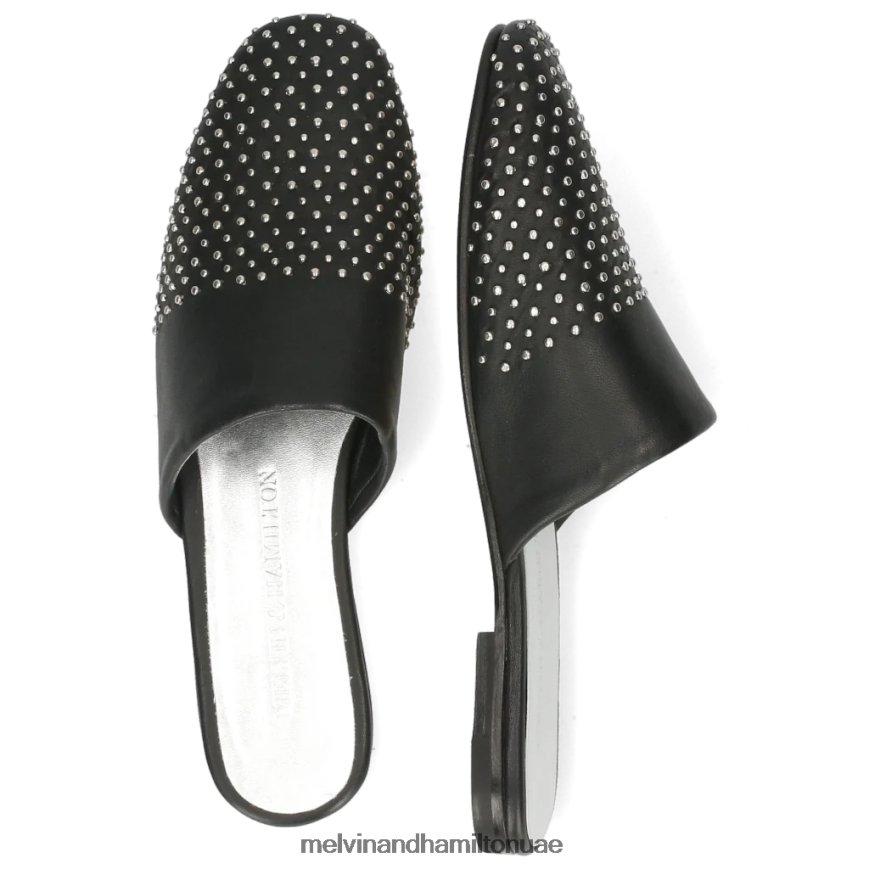 ماندي 3 أسود Melvin & Hamilton نحيف البغال 42XF2X1668