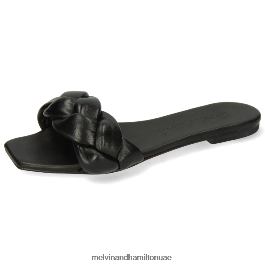 ساندرين 3 أسود Melvin & Hamilton نحيف البغال 42XF2X1709