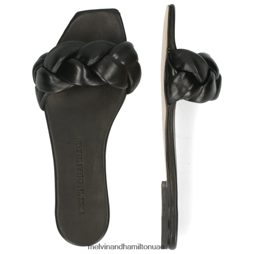 ساندرين 3 أسود Melvin & Hamilton نحيف البغال 42XF2X1709