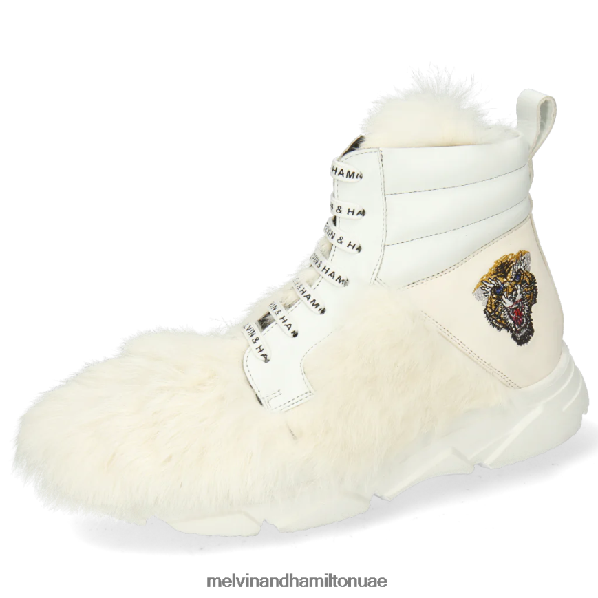 بريانا 3 أبيض Melvin & Hamilton نحيف أحذية رياضية 42XF2X1835