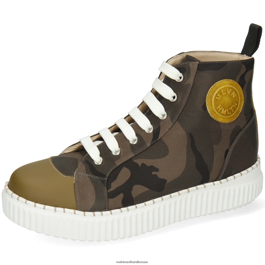 نوري 3 الكاكي Melvin & Hamilton نحيف أحذية رياضية 42XF2X1840