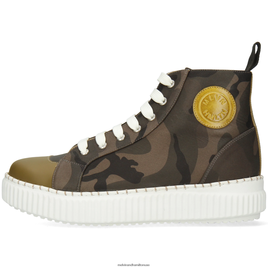 نوري 3 الكاكي Melvin & Hamilton نحيف أحذية رياضية 42XF2X1840