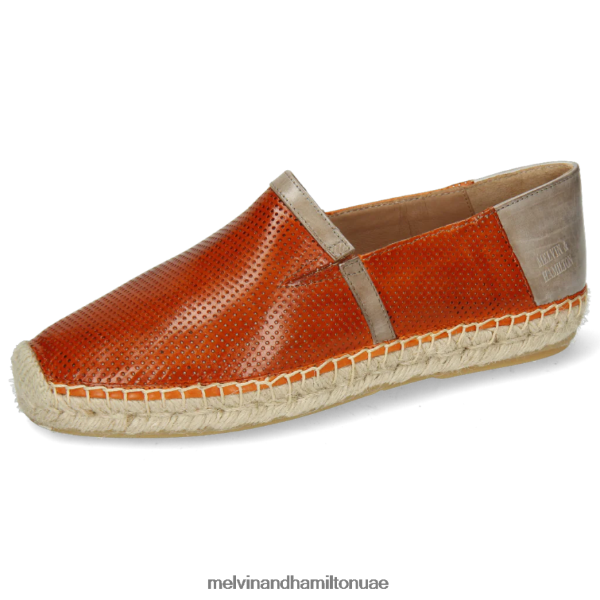 بري 3 البرتقالي Melvin & Hamilton نحيف أحذية قماشية 42XF2X1891