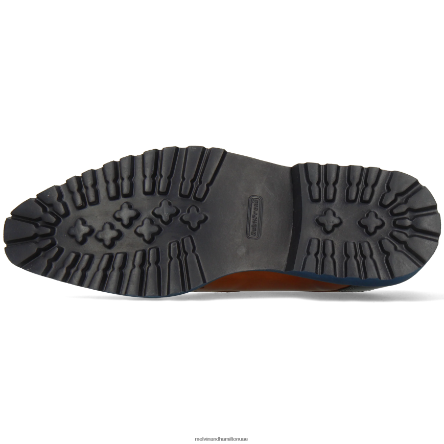 اميل 3 بني Melvin & Hamilton رجال أحذية ديربي 42XF2X370