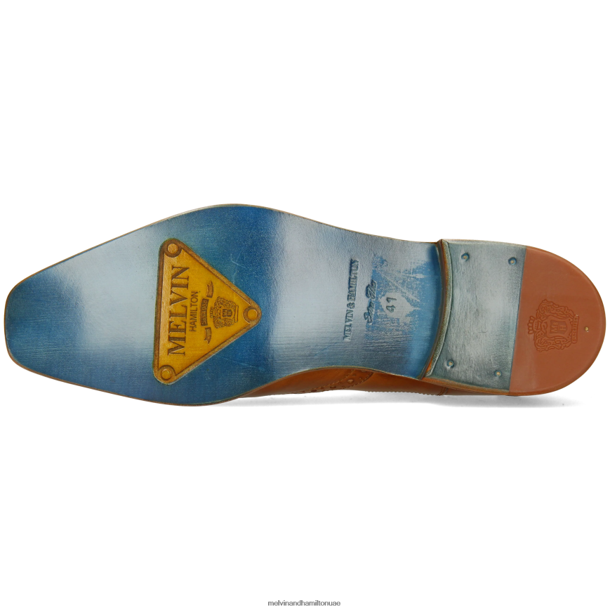 السندات 3 بني Melvin & Hamilton رجال جزمة الكاحل 42XF2X37