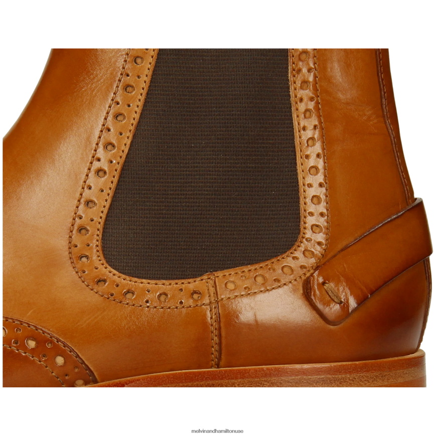 السندات 3 بني Melvin & Hamilton رجال جزمة الكاحل 42XF2X37