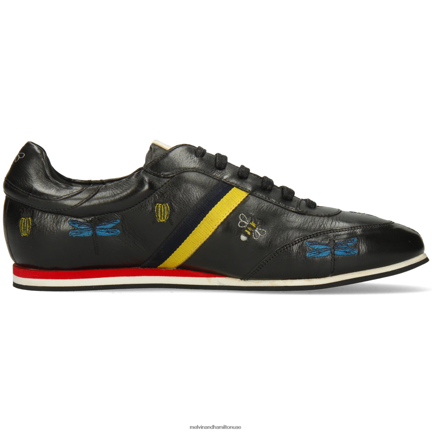 فاريل 3 أسود Melvin & Hamilton رجال أحذية رياضية 42XF2X631