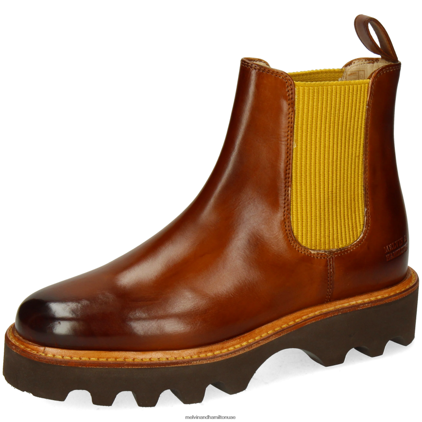 ميغان 3 بني Melvin & Hamilton نحيف جزمة الكاحل 42XF2X844