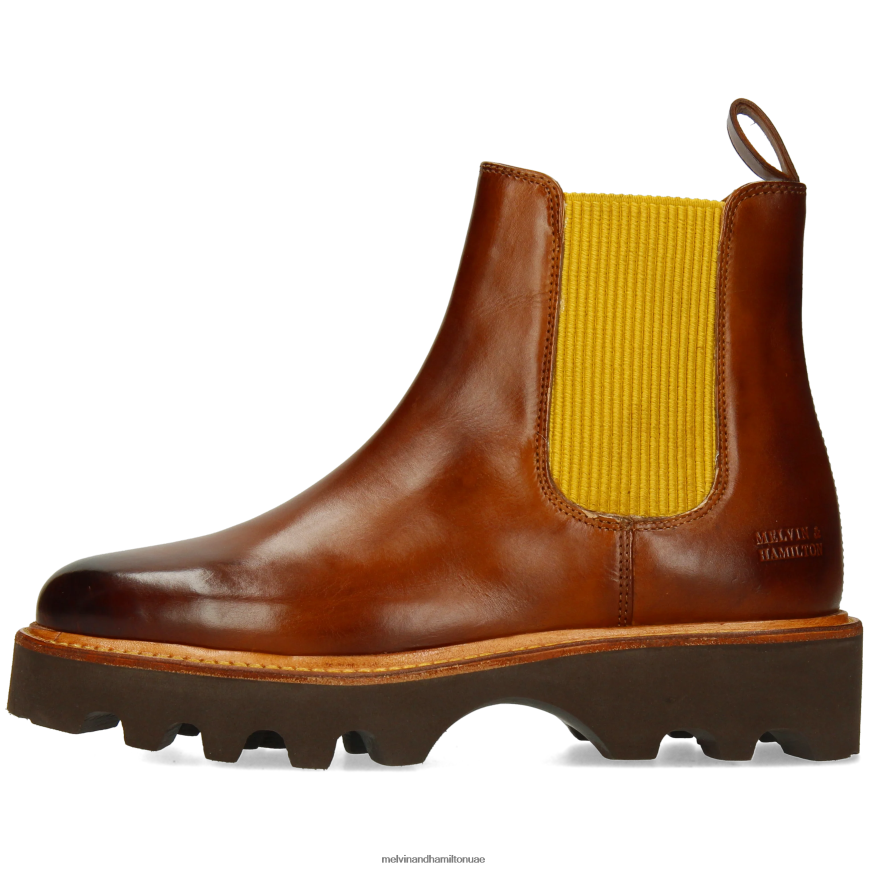 ميغان 3 بني Melvin & Hamilton نحيف جزمة الكاحل 42XF2X844