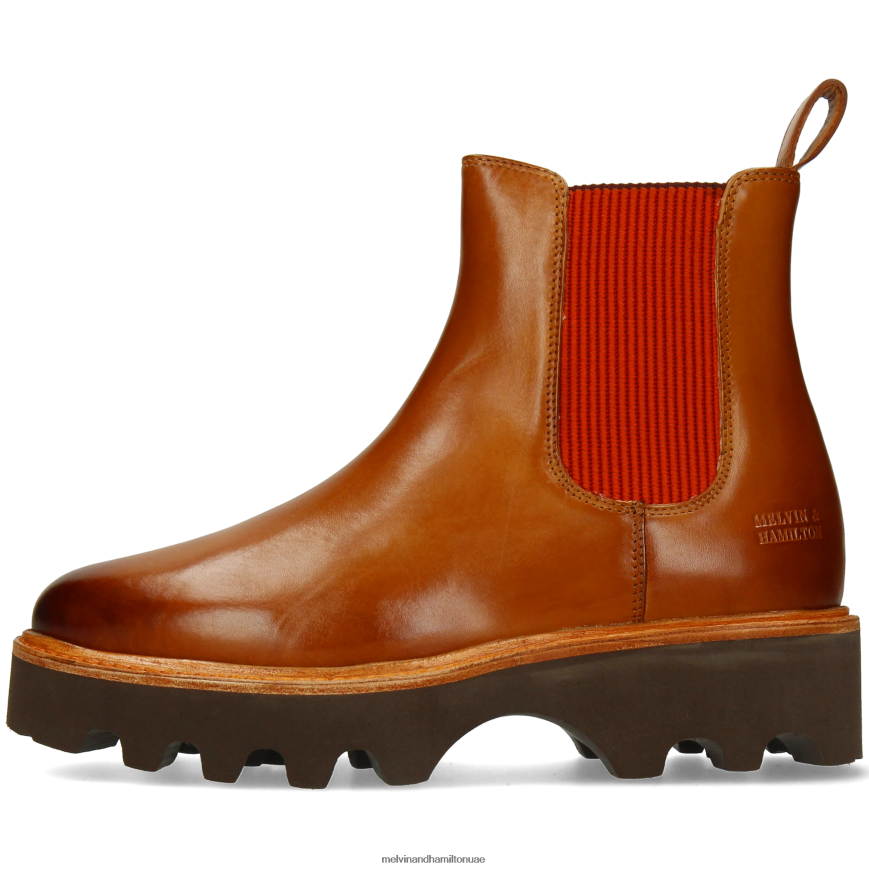 ميغان 3 بني Melvin & Hamilton نحيف جزمة الكاحل 42XF2X932