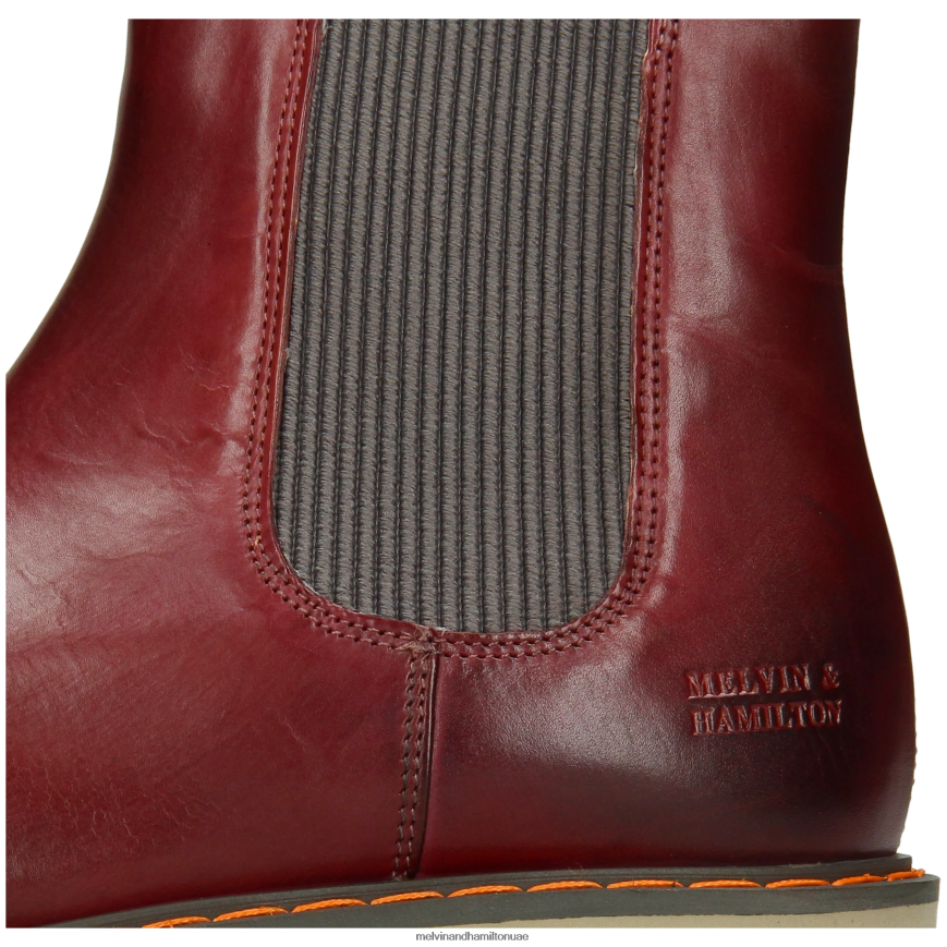 ميغان 3 أرجواني Melvin & Hamilton نحيف جزمة الكاحل 42XF2X958