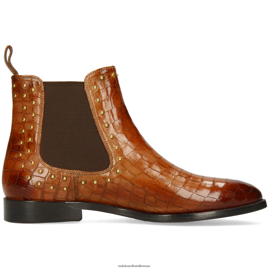 كاترين 3 البني الفاتح Melvin & Hamilton نحيف جزمة الكاحل 42XF2X968