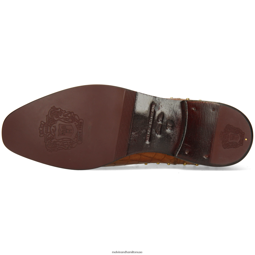 كاترين 3 البني الفاتح Melvin & Hamilton نحيف جزمة الكاحل 42XF2X968