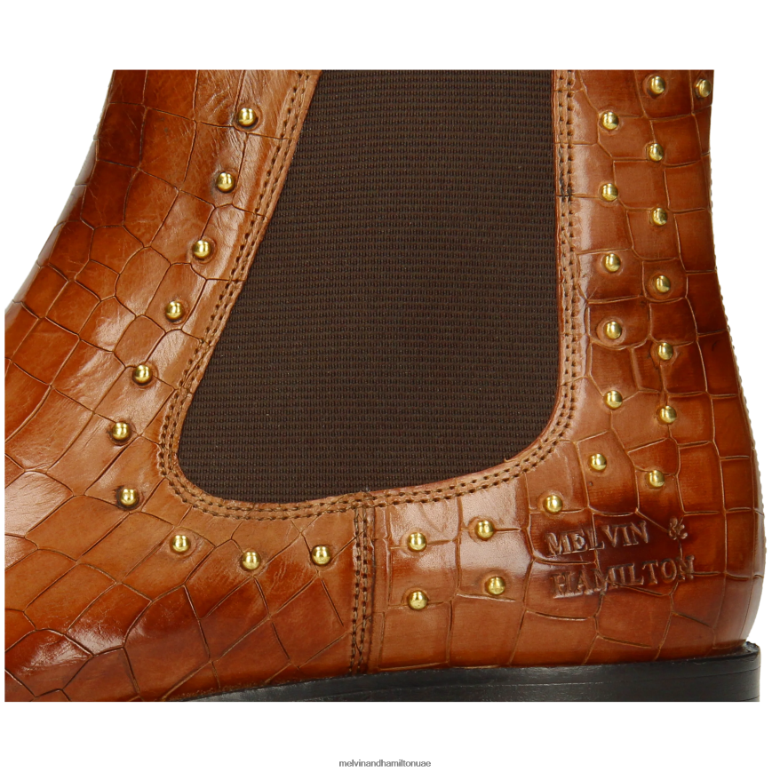 كاترين 3 البني الفاتح Melvin & Hamilton نحيف جزمة الكاحل 42XF2X968