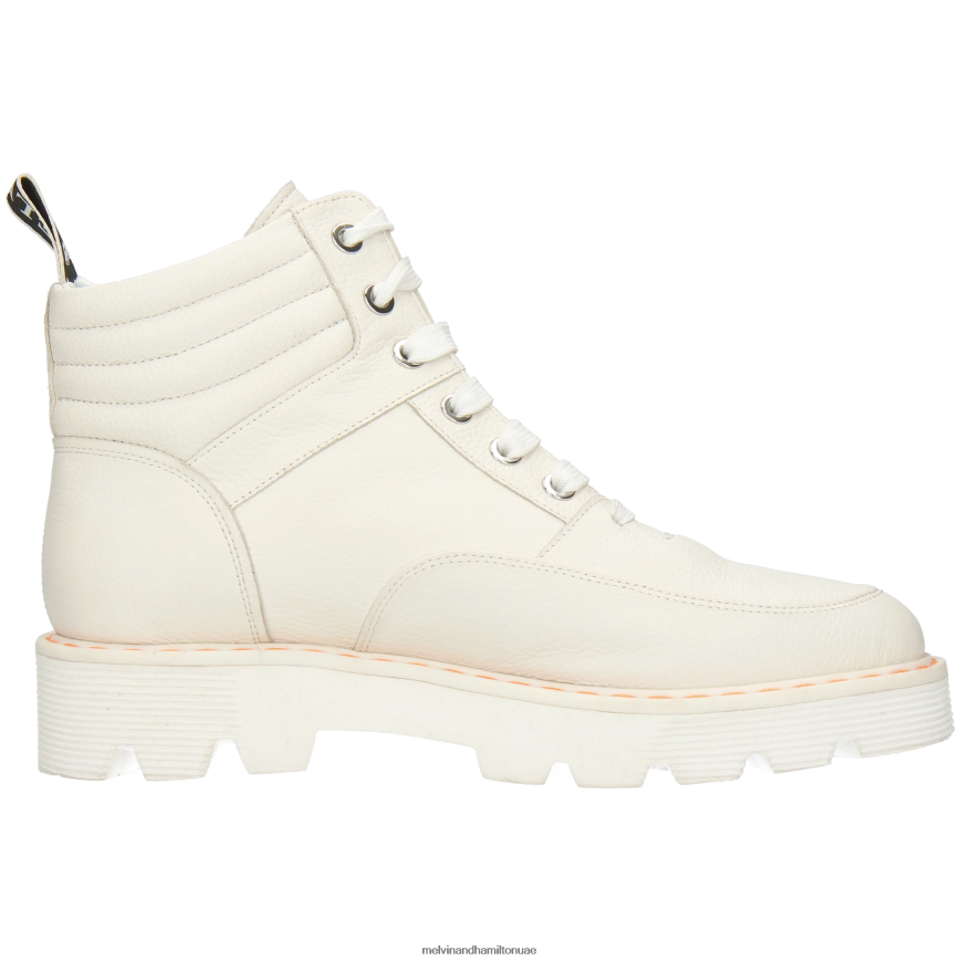 ميغان 40 أبيض Melvin & Hamilton نحيف جزمة الكاحل 42XF2X937