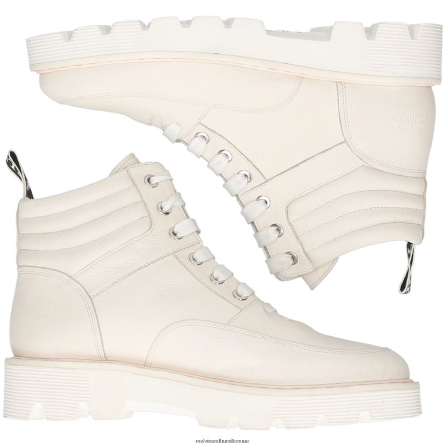 ميغان 40 أبيض Melvin & Hamilton نحيف جزمة الكاحل 42XF2X937