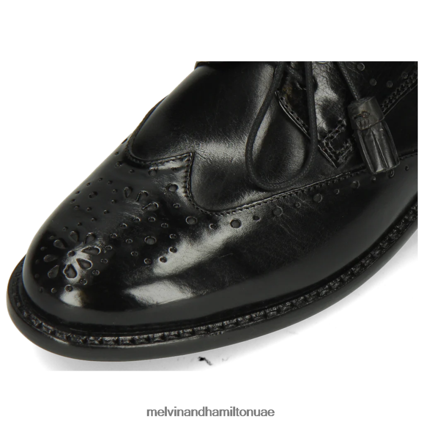 سيلينا 41 أسود Melvin & Hamilton نحيف أحذية ديربي 42XF2X1528