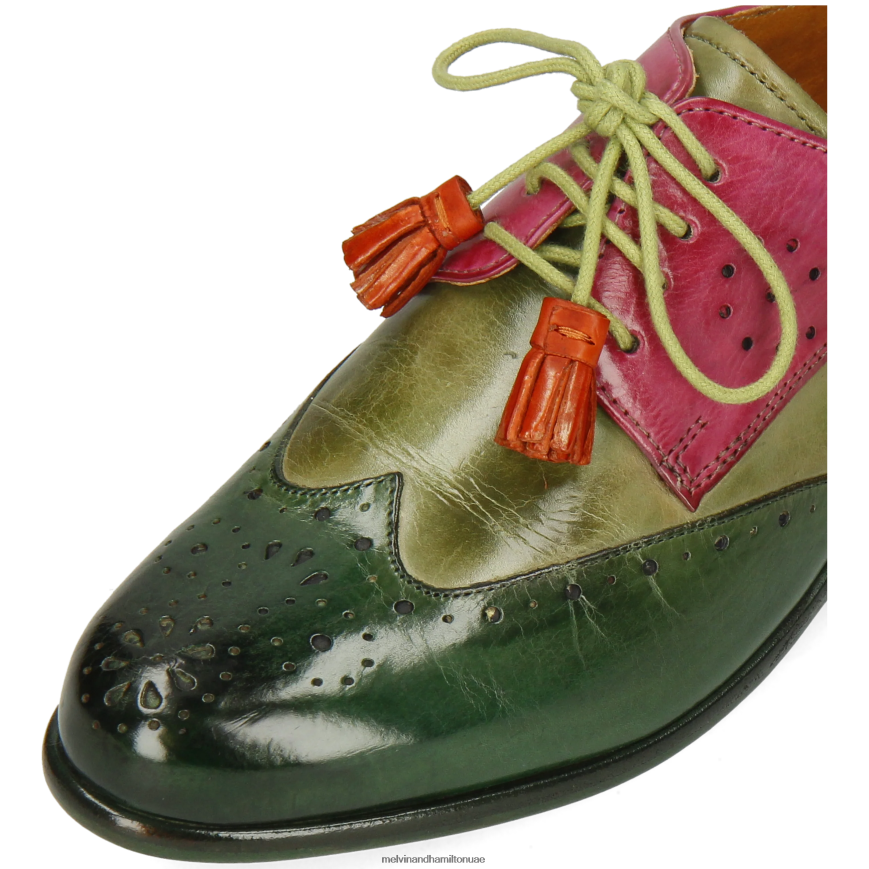 سيلينا 41 متعدد Melvin & Hamilton نحيف أحذية ديربي 42XF2X1529